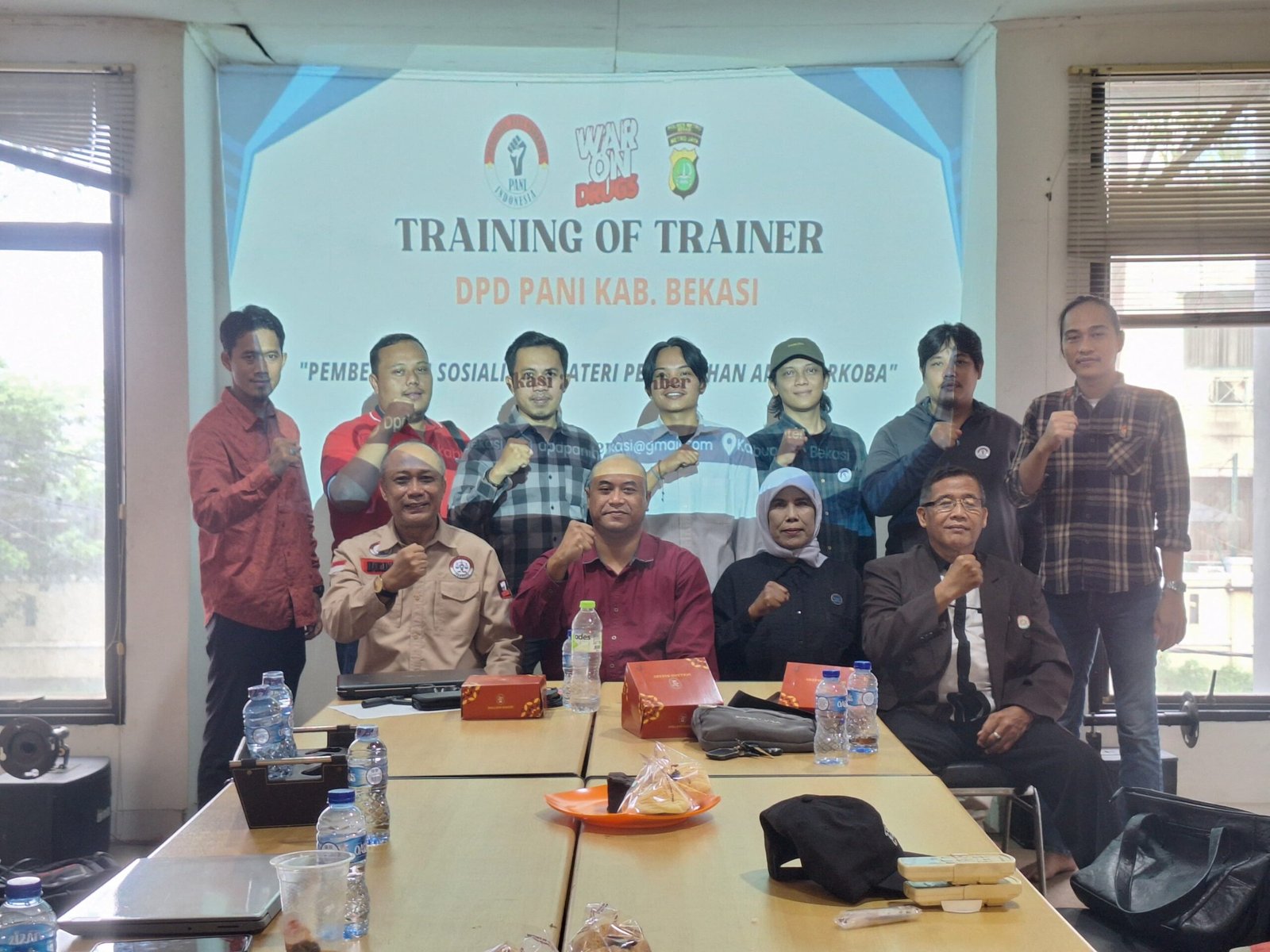 Darurat Penyalahgunaan Narkoba di Kabupaten Bekasi, DPD PANI Gelar Training Of Trainer