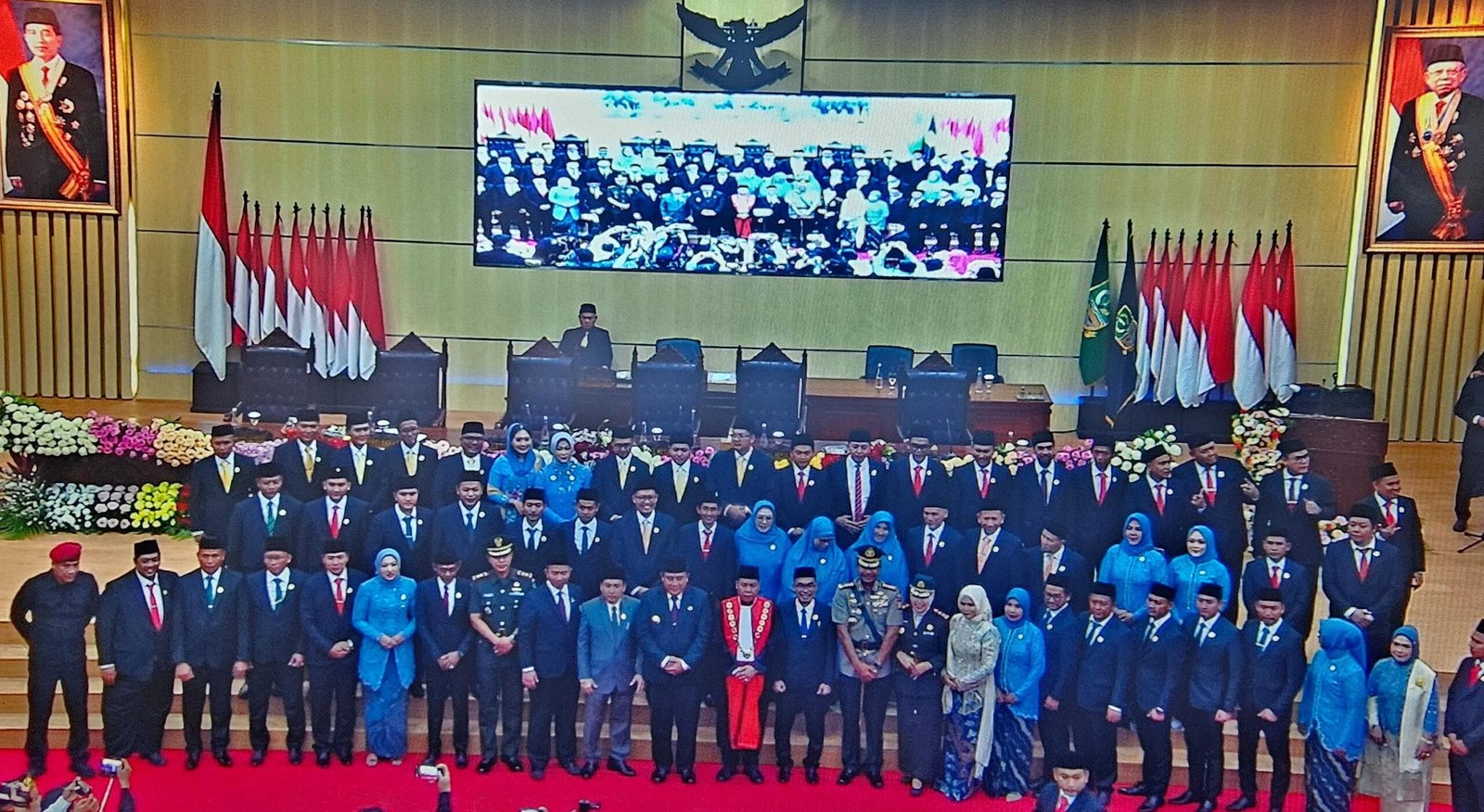 Pelantikan 55 Anggota DPRD Kabupaten Bekasi Masa Jabatan 2024-2029