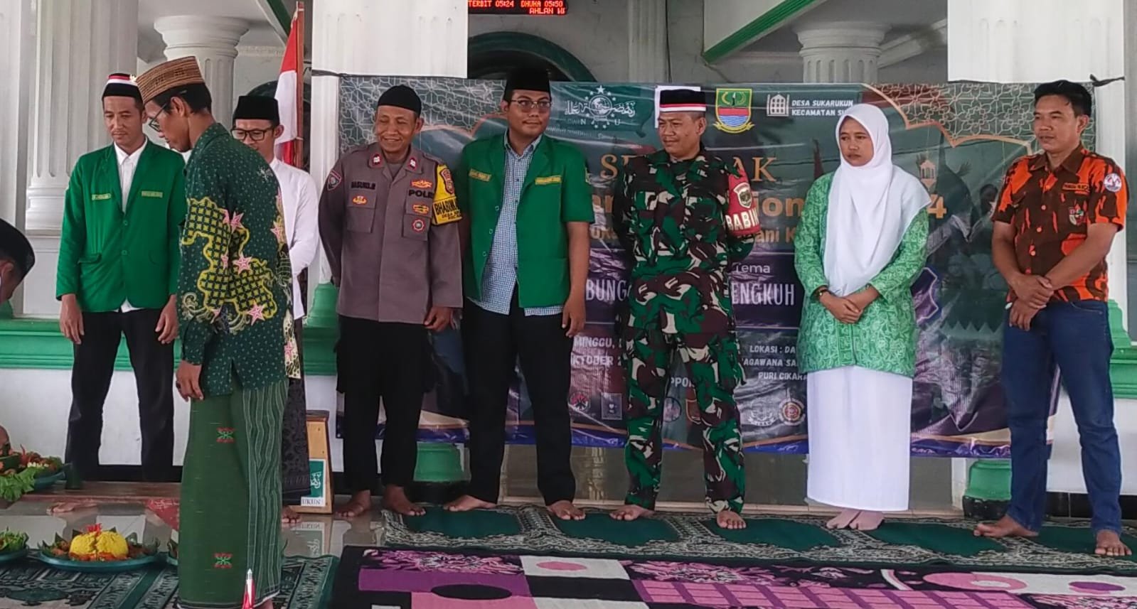 Puncak Acara HSN 2024 PRNU Dan GP Ansor Laksanakan Karnaval dan Lomba Kreasi Seni