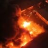 Diduga Trafo Meledak, Gudang di Tambun Bekasi Hangus Terbakar