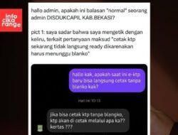 Balasan Santai Admin Disdukcapil Bekasi Jadi Sorotan, Warganet: Ini Akun Pemerintah atau Teman Nongkrong?