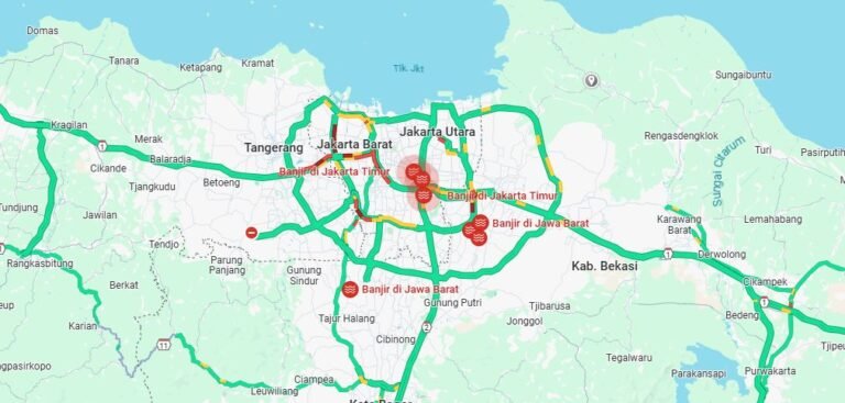 Google Maps Bisa Pantau Banjir di Jakarta & Bekasi, Begini Cara Ceknya ...
