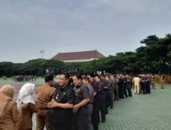 Saat Semua Pegawai Wajib Hadir, Bupati Bekasi Tak Tampak di Apel Perdana