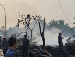 35 Bangunan Ludes Terbakar di Cikarang Timur, Diduga Korsleting Jadi Pemicu