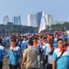 Aksi Serentak Buruh Bekasi di May Day 2025: Ribuan Orang Bergerak Menuju Monas