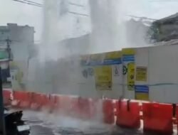 Tabung Proyek SPAM Bekasi Terlepas Saat Uji Coba, Sempat Picu Semburan Air