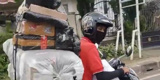 Nahas! Motor Kurir di Tambun Selatan Raib Saat Antar Paket