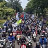 Aksi Buruh ke Kantor Pemerintah Kabupaten Bekasi