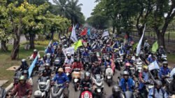 Ribuan Buruh Bekasi Turun ke Jalan, Tuntut Kenaikan Upah dan Perlindungan Ketenagakerjaan
