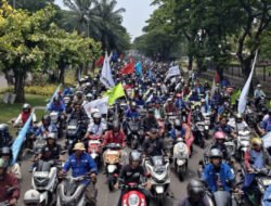 Ribuan Buruh Bekasi Turun ke Jalan, Tuntut Kenaikan Upah dan Perlindungan Ketenagakerjaan