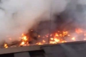 Kebakaran Hebat di Pasar Baru Cikarang, Pedagang Panik