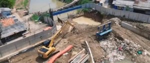 Update Progres Pembangunan Bendung BSH-0 Srengseng Hilir – Proyek Strategis Daerah TA 2025