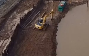 Progres Bendung Sungai Hulu-0 Capai 64 Persen, Diproyeksikan Aliri 7.000 Hektare Sawah di Bekasi Utara