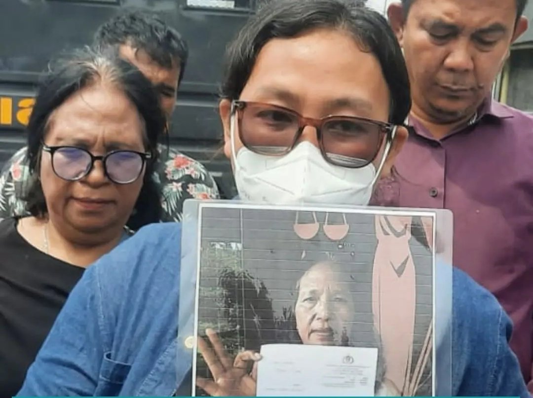 M (32) kembali lapor soal dugaan pemalsuan sertifikat rumah keluarganya.