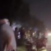 Truk trailer terlibat kecelakaan di Jalan Raya Cikarang–Cibarusah.