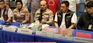 Polisi ungkap jaringan narkotika skala besar di Kabupaten Bekasi.