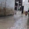 Banjir setinggi pinggang orang dewasa menggenangi permukiman warga di Desa Tanjungsari, Kecamatan Cikarang Utara, Kabupaten Bekasi, Kamis (29/1/2026).