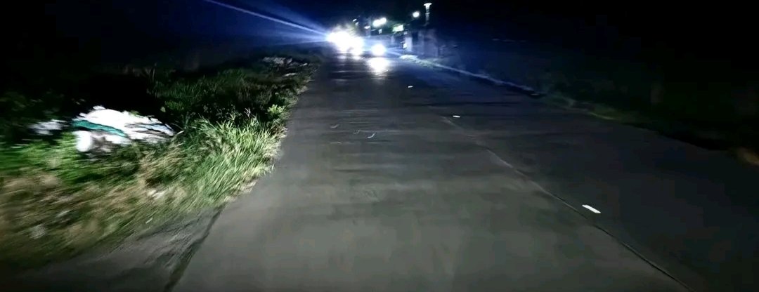 Usai pembegalan, kondisi TKP di Desa Sukamurni terekam warga.