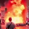 Insiden motor terbakar di SPBU Jalan KH Raden Mamun Nawawi.