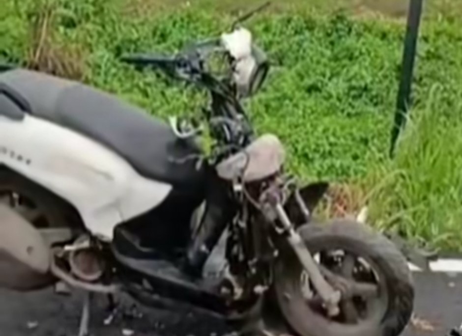 Kecelakaan maut di Tambun Utara, satu pengendara motor perempuan tewas.