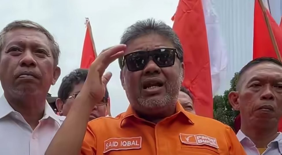 Said Iqbal menyoroti ketimpangan UMP Jakarta yang dinilai kalah dari upah buruh Karawang.