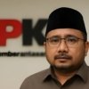 Mantan Menag Yaqut Cholil Qoumas saat menghadiri kegiatan resmi, di tengah polemik kuota haji yang disorot DPR RI.