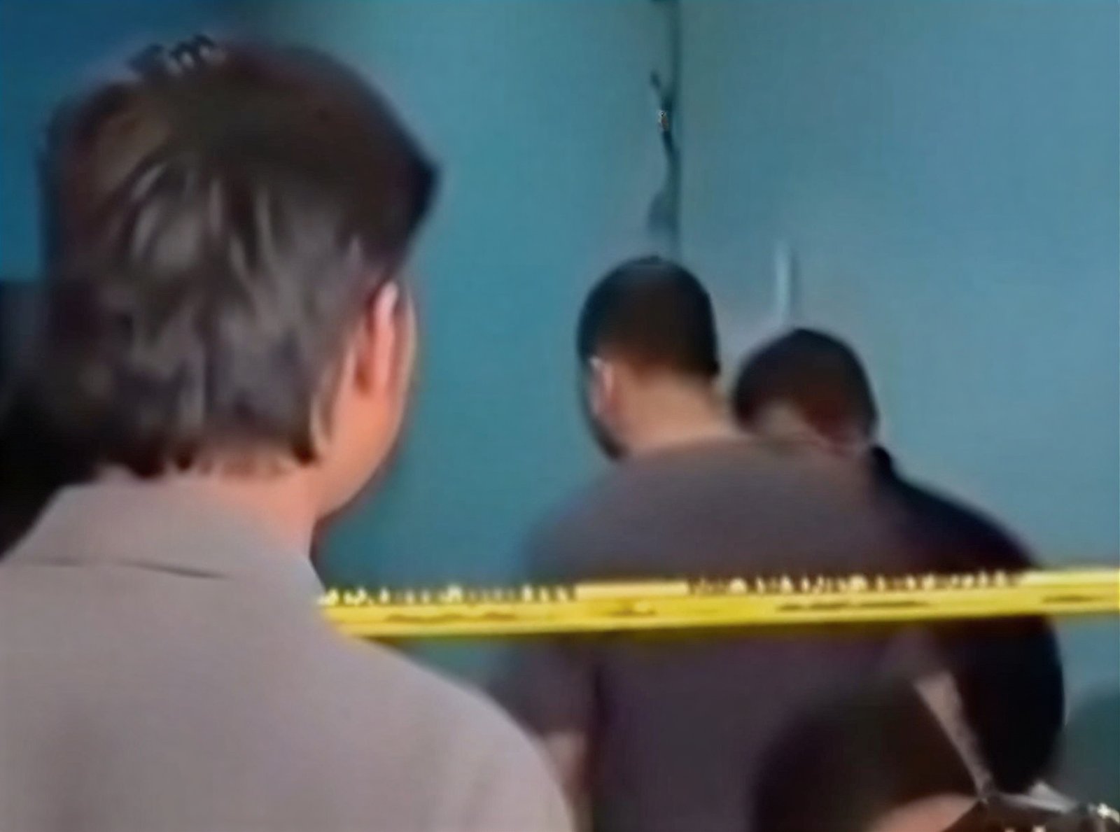 Lokasi kios ayam geprek di Serang Baru tempat korban ditemukan tewas di dalam freezer.