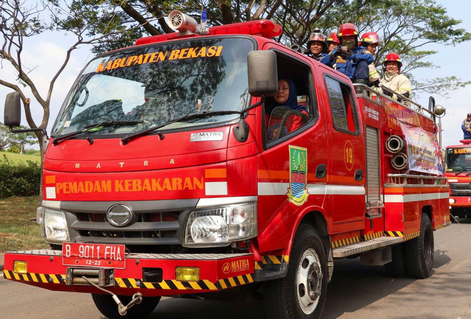 Petugas pemadam kebakaran mengingatkan warga untuk memastikan keamanan rumah sebelum ditinggal mudik Lebaran.