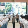 Sekda Kabupaten Bekasi Endin Samsudin membuka seleksi Paskibraka 2026 yang diikuti ratusan pelajar dari 22 kecamatan di Gedung Wibawamukti.q