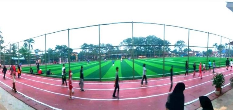 Tampilan terbaru Sport Center Sukatani yang kini lebih modern, lengkap, dan jadi ruang publik favorit warga.