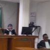 Ade Kuswara Kunang dan HM Kunang menjalani sidang perdana kasus dugaan korupsi di Pengadilan Tipikor Bandung.