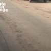 Kondisi Jalan Industri Pasirgombong dikeluhkan pengendara. Jalan dipenuhi tanah, berdebu saat panas dan licin ketika hujan turun.