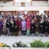 Plt Kepala DP3A Kabupaten Bekasi, Titin Fatimah, menghadiri peringatan Hari Kartini ke-147 di Gedung Wibawamukti, Cikarang Pusat, sebagai simbol komitmen pemberdayaan perempuan.