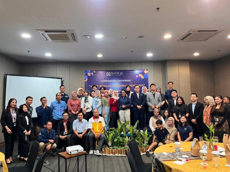 BATIQA Hotel Jababeka menggelar corporate gathering bersama sejumlah stakeholder, mitra bisnis, komunitas, dan media di kawasan Cikarang, Selasa (11/8/2026).