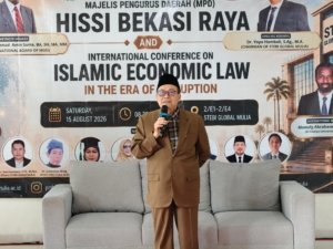 STEBI Global Mulia menggelar Inauguration MPD HISSI Bekasi Raya dan International Conference on Islamic Economic Law in the Era of Disruption, Sabtu (15/8/2026).