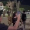 Sejumlah pemuda terlihat berada di kawasan Alun-Alun Rangkasbitung saat aksi pengejaran yang kemudian berujung keributan pada Minggu malam.