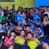 Caption Foto: Bhagasasi Futsal U16 Putra dan Putri berhasil meraih Juara 3 Liga AAFI Kabupaten Bekasi 2026 pada Grand Final di GOR Grand Wisata, Tambun.