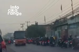 Kawasan Kandang Roda hingga Ruko CCC yang disebut warga kerap dipadati pengendara melawan arah pada pagi hari saat hari kerja.