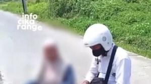 Ilustrasi aksi penjambretan. Warga mengimbau pengguna jalan, khususnya perempuan yang berkendara seorang diri, meningkatkan kewaspadaan saat melintasi ruas jalan yang relatif sepi.