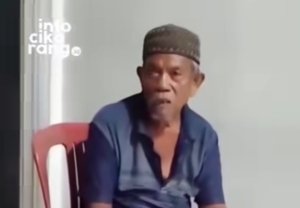 Seorang Kakek-kakek Kebingungan Ditemukan di Kendaljaya, Mengaku dari Rengasjaya. Ada yang Kenal?