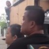 Pria Berbaju Hitam Terlibat Perselisihan dengan Pengendara Motor di Wanasari Cibitung